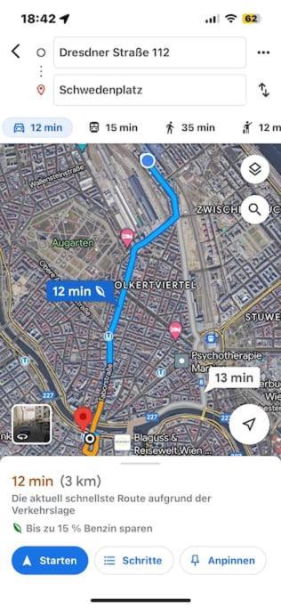 Geri'S Apartment Vienna City 20 Bezirk Naehe Prater Εξωτερικό φωτογραφία